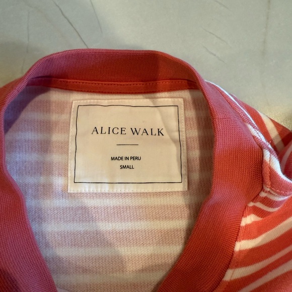Alice Walk "The Crewneck Sweatshirt Striped" in size small. - Picture 3 of 10